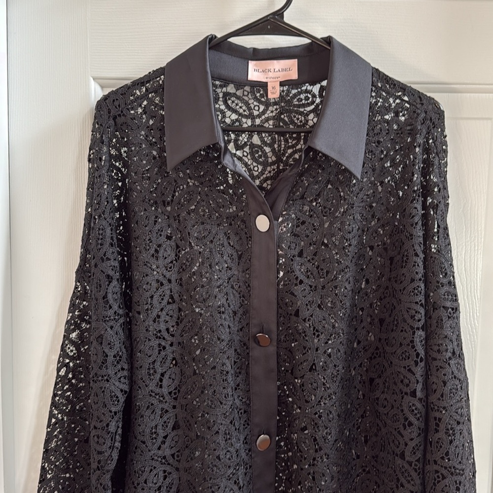 Chico’s Black Label Button Down Jacket - Picture 6 of 10